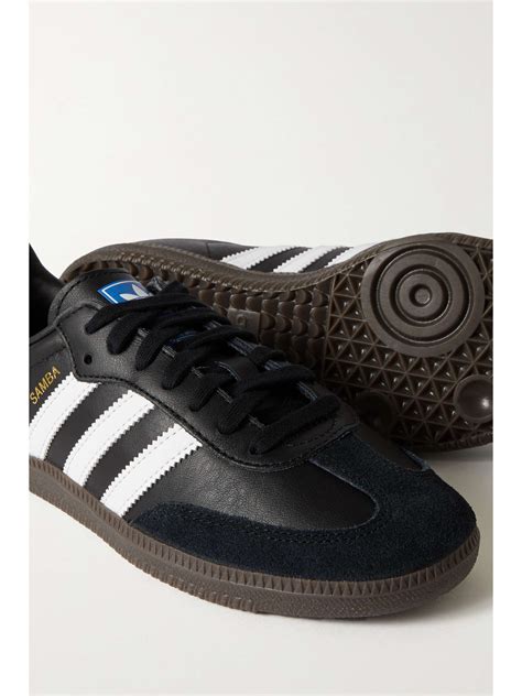 ADIDAS Samba OG Leather Sneakers .